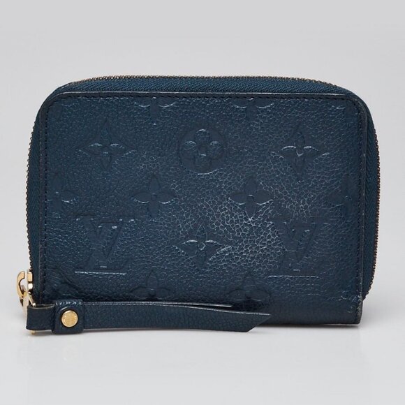 Louis Vuitton Celeste Monogram Empreinte Secret Compact Wallet - Picture 2 of 9